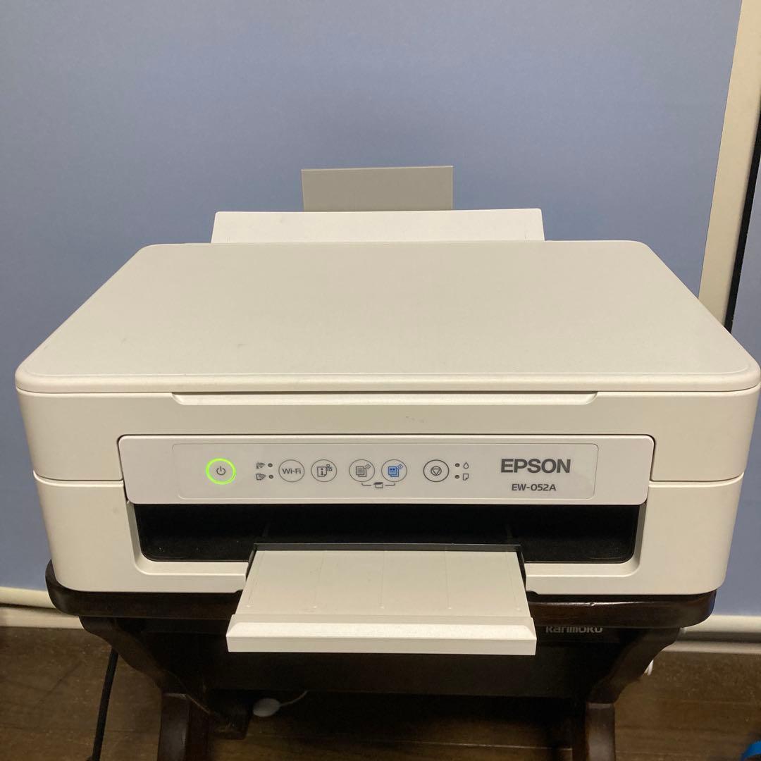 EPSON EW-052A インクジェットプリンター ジャンク - メルカリ