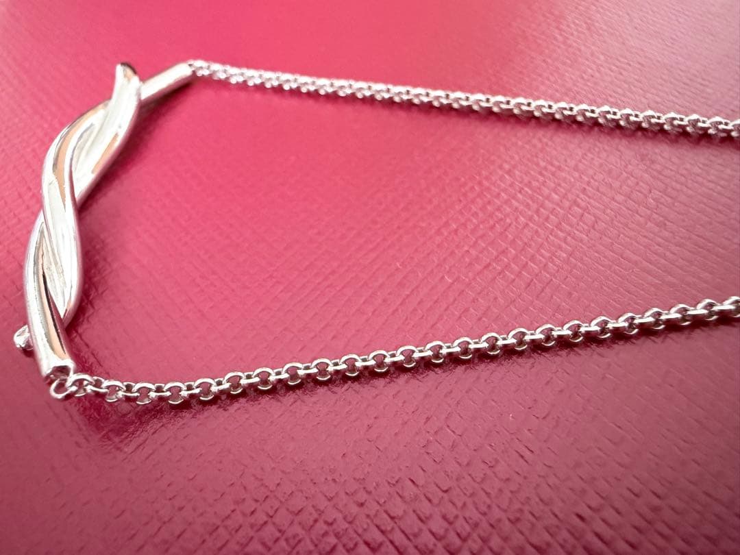 廃盤希少品☆カルティエCartier☆K18WGブレスレットアントルラセ