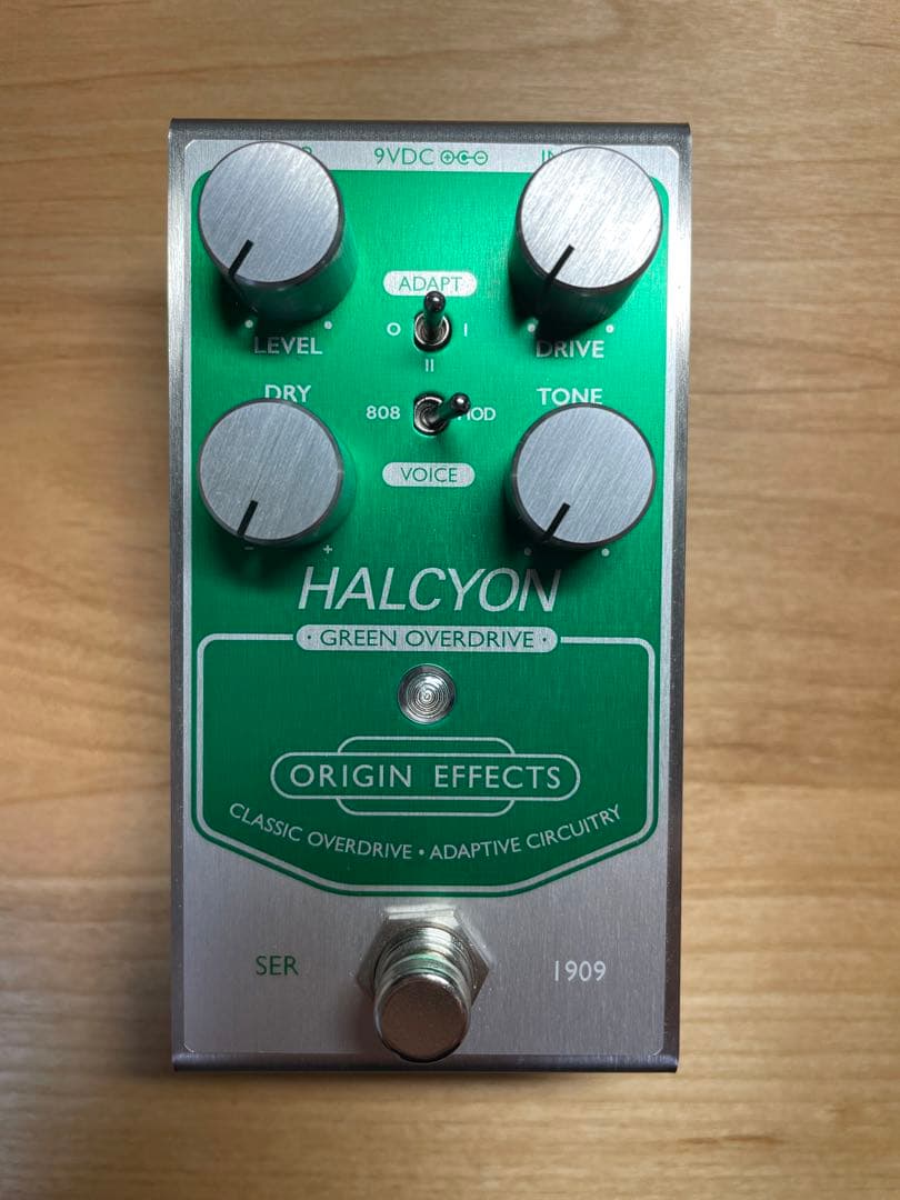 《ほぼ新品》origin effects Halcyon green
