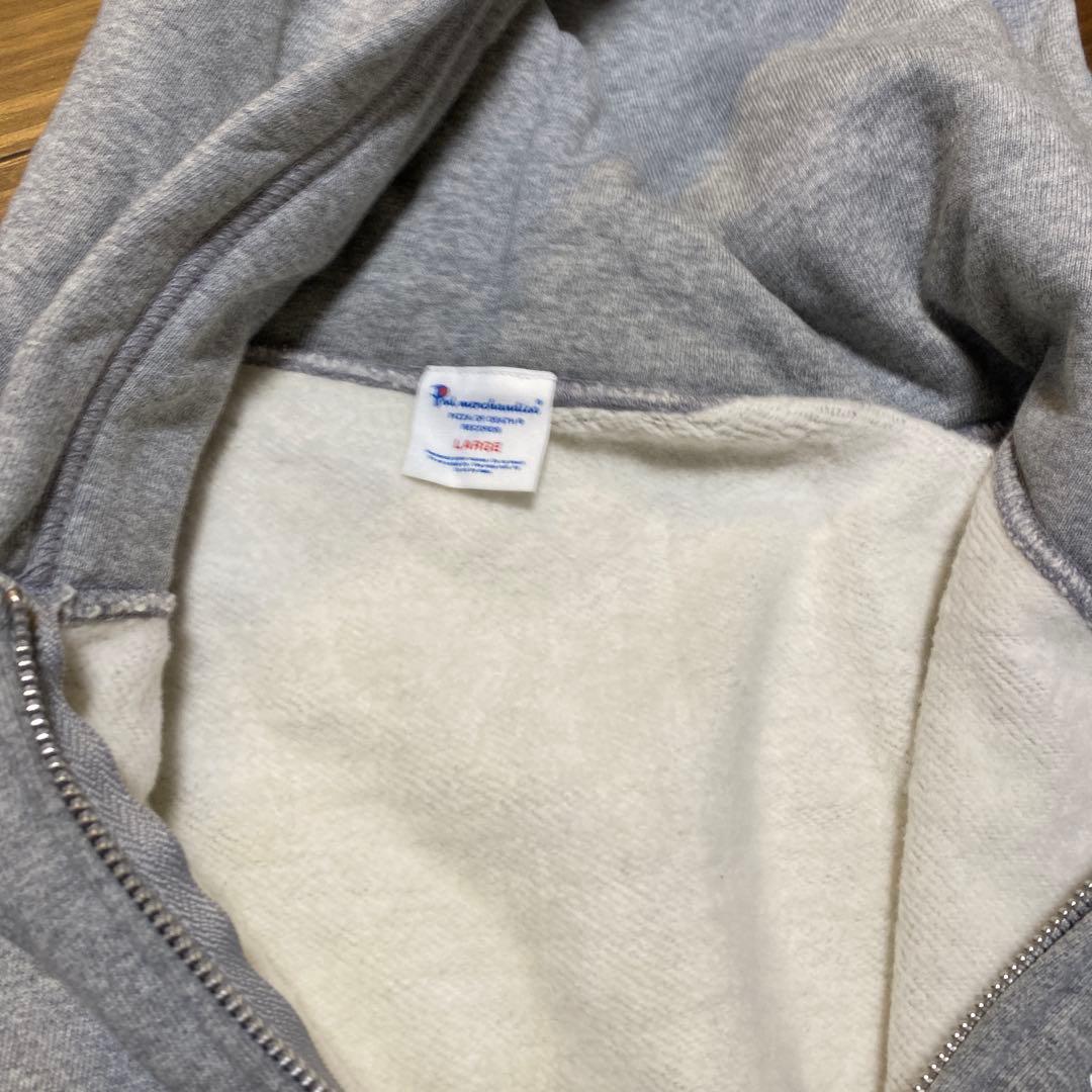 PIZZA OF DEATH フード付きパーカー Lサイズ グレー