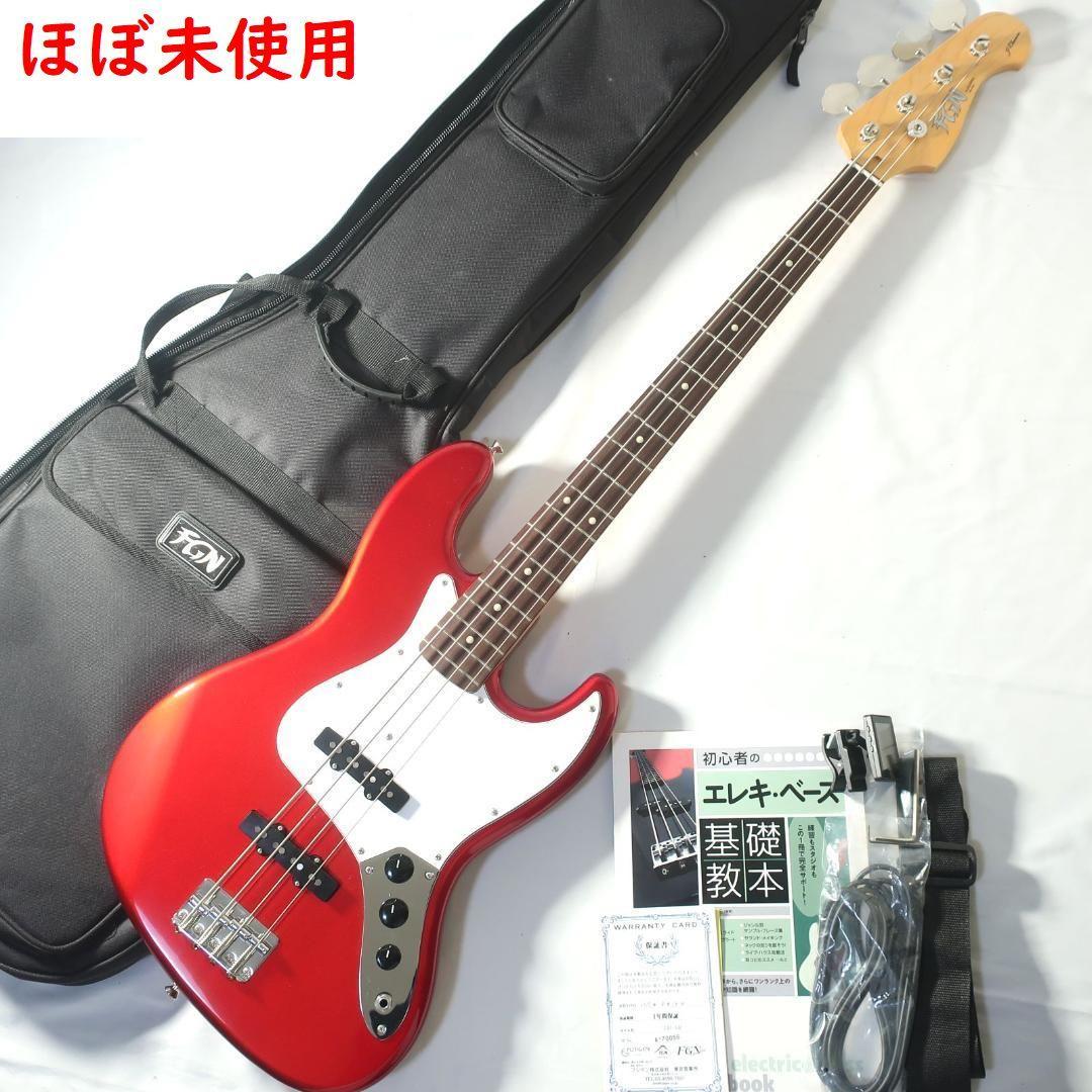 極美品 FGN フジゲン JJB-6R エレキベース 純正ケース付 付属品多数 極美品 FGN フジゲン JJB-6R エレキベース 純正ケース付 付属品多数