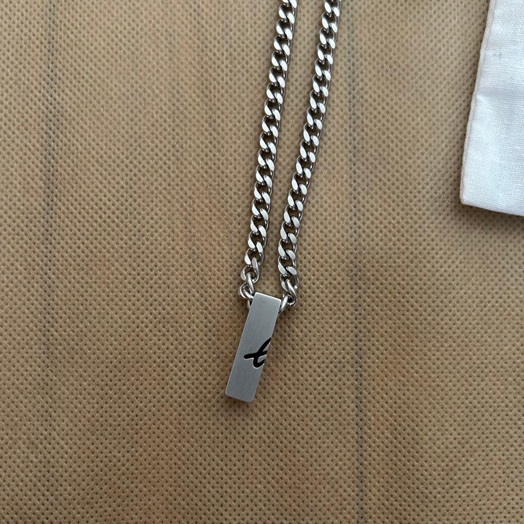 ☆美品！アニエスベー ペアネックレス 