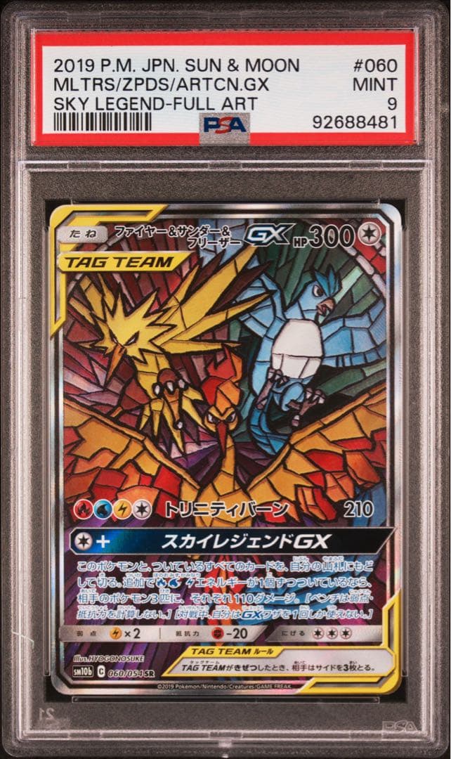 ファイヤー&サンダー&フリーザーGX SA PSA9