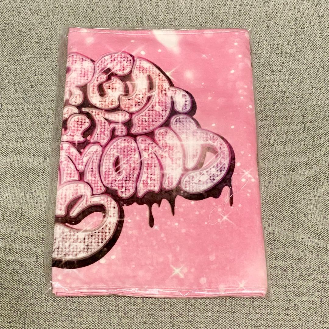 【新品未開封】ちゃんみな　AREA OF DAIAMOND3 タオル　ピンク