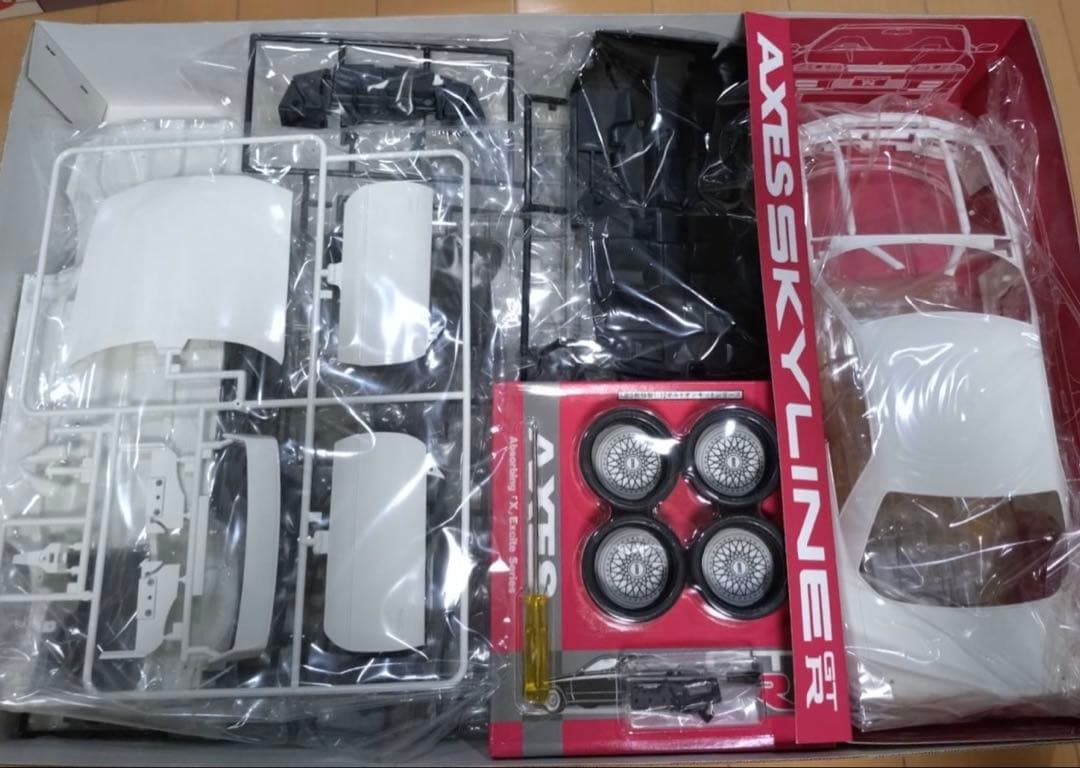 GT-R 1/12 BNR32 BBS RS 17inch プラモデル