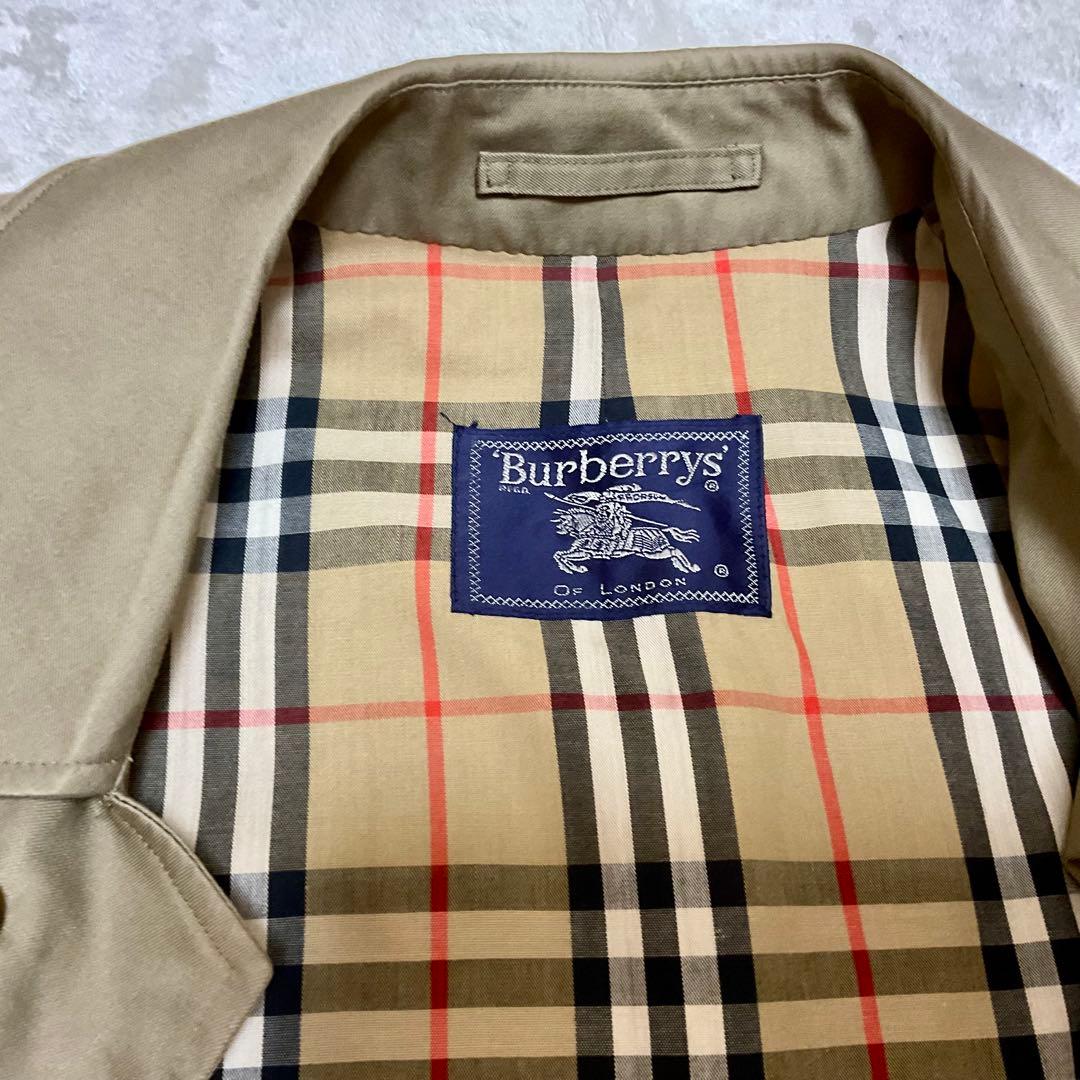 美品✨Burberrys バーバリーズ ノバチェック ステンカラーコート