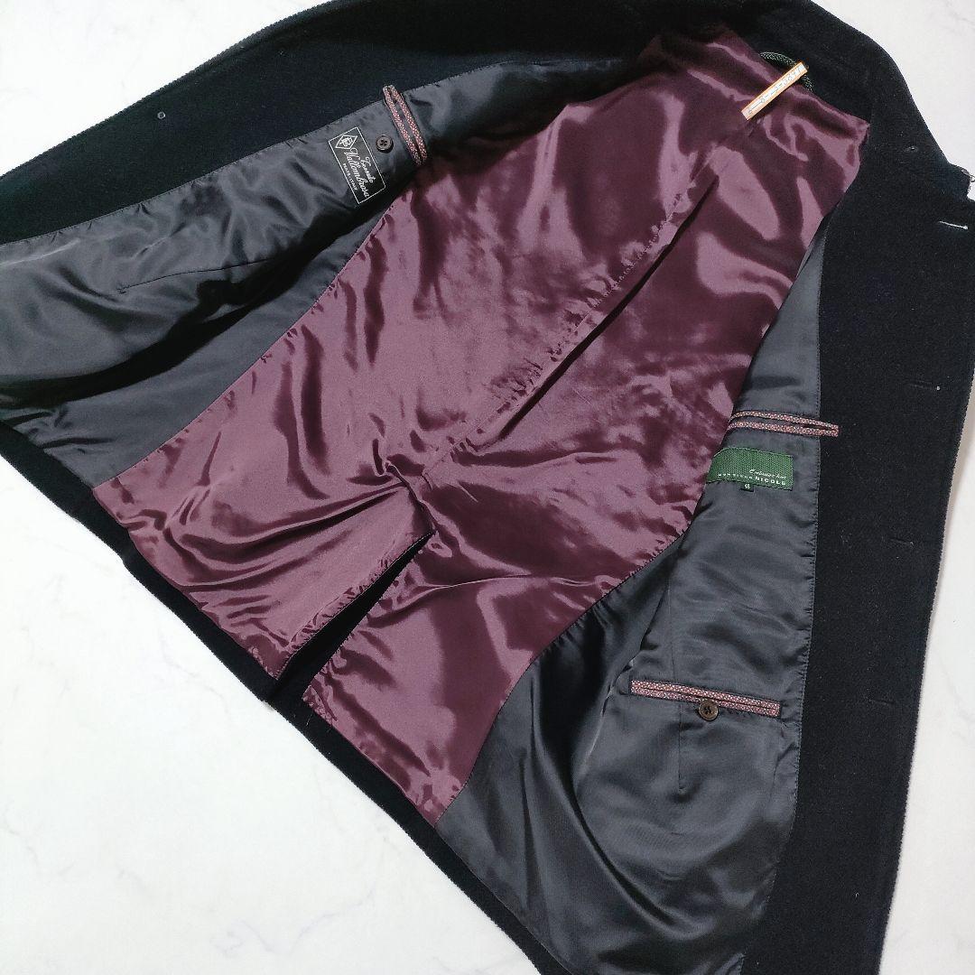 高級イタリア生地【Vallombrosa】×ムッシュニコル コート L - メルカリ