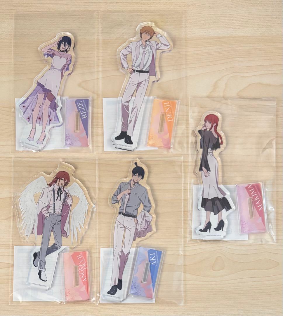 チェンソーマン アクリルスタンド コンプリート 全5種 プリンスホテル チェンソーマン プリンスホテル アクリルスタンド デンジ レゼ｜Yahoo