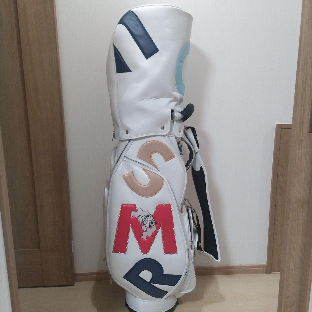 M-U SPORTS ホワイト キャディバッグ