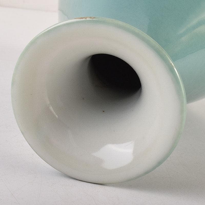 中国 大明正徳年製 青磁 玉壺春瓶 N 6999 - メルカリ