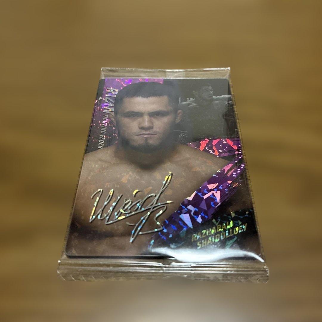 RIZINウエハース カード ラジャブアリ・シェイドゥラエフ - メルカリ