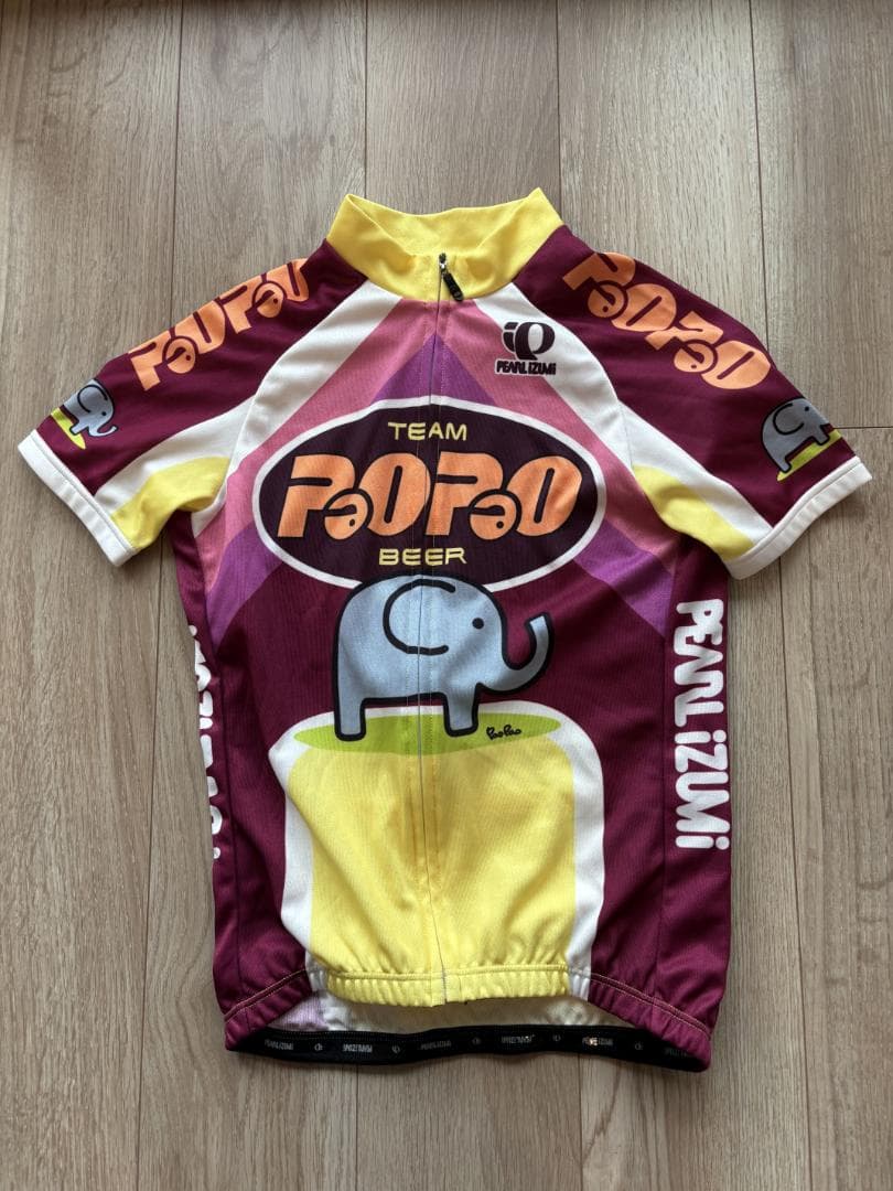 【美品】パールイズミ　パオパオビール　サイクルジャージ パールイズミ PEARL IZUMI パオパオビール PAOPAO サイクルジャージ