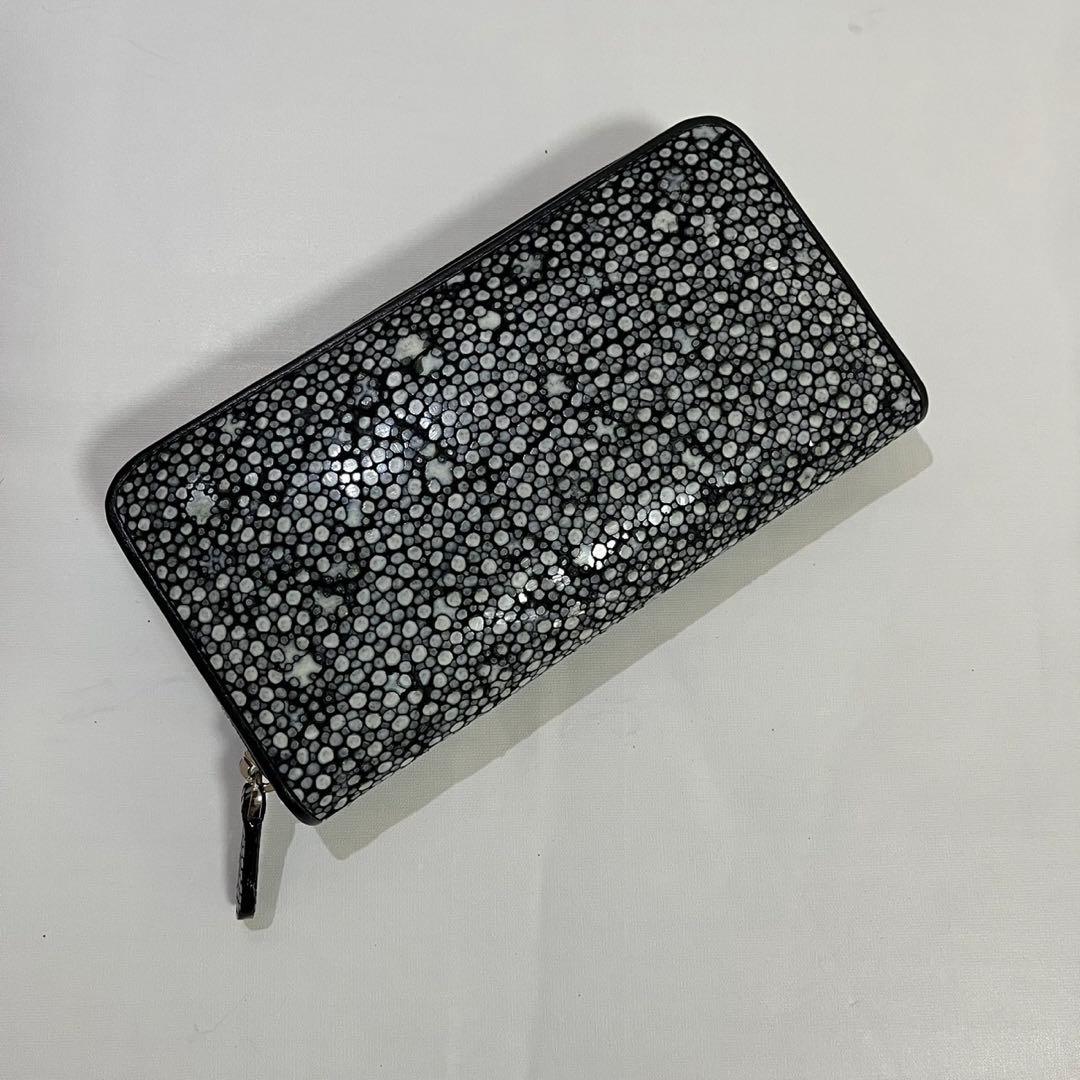米倉英智【新品・未使用】スタースティングレイ　長財布　ラウンドファスナー