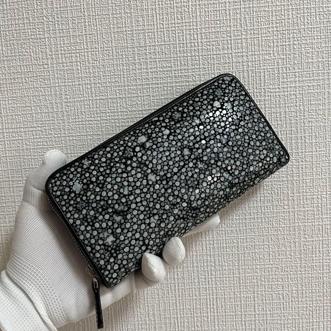 米倉英智【新品・未使用】スタースティングレイ　長財布　ラウンドファスナー