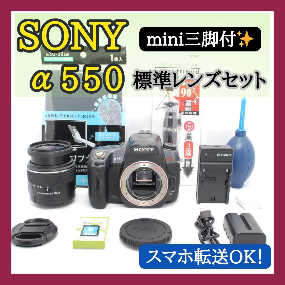 ✨操作簡単✨SONY α550✨スナップに最適✨チルト式液晶✨初心者向け✨一眼✨ Aマウントボディ“α550”って知ってますか？ - ソニーの新商品レビューを