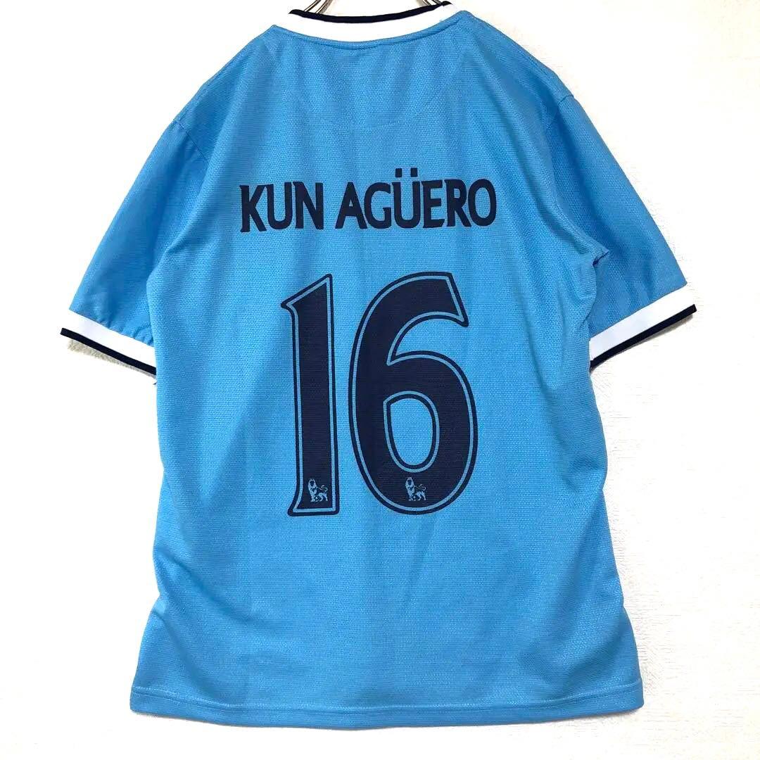 マンチェスター・シティー アグエロ ユニフォーム 背番号16 - メルカリ