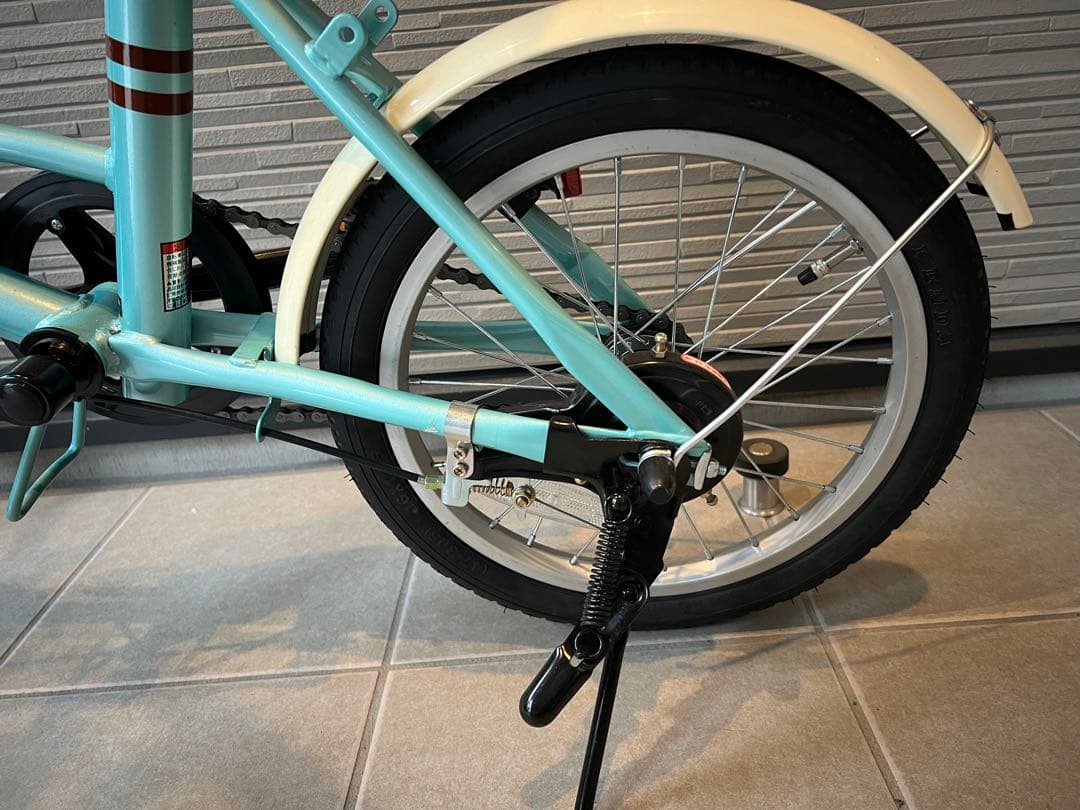 たのメル便限定】16インチ折りたたみ式自転車 f