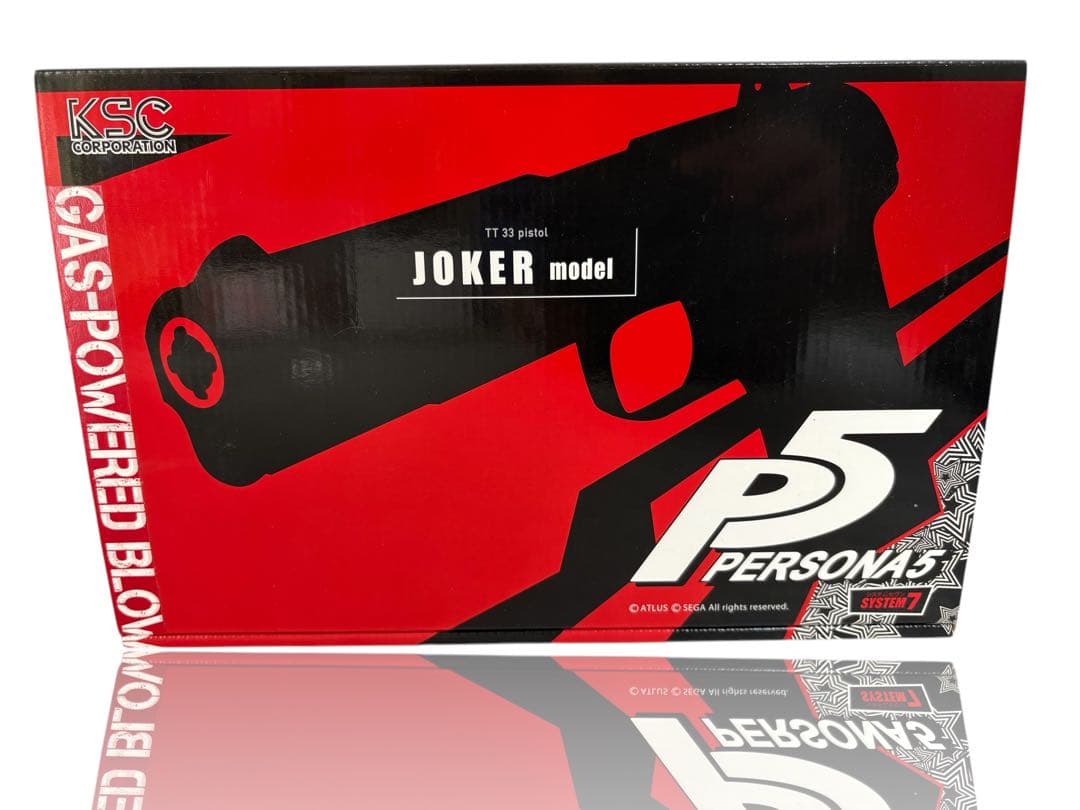 ☆未使用/極美品　ペルソナ5 TT33 pistol ジョーカーモデル KSC KSC「限定 TT33 ペルソナ5 ジョーカーモデル ヘヴィウェイト