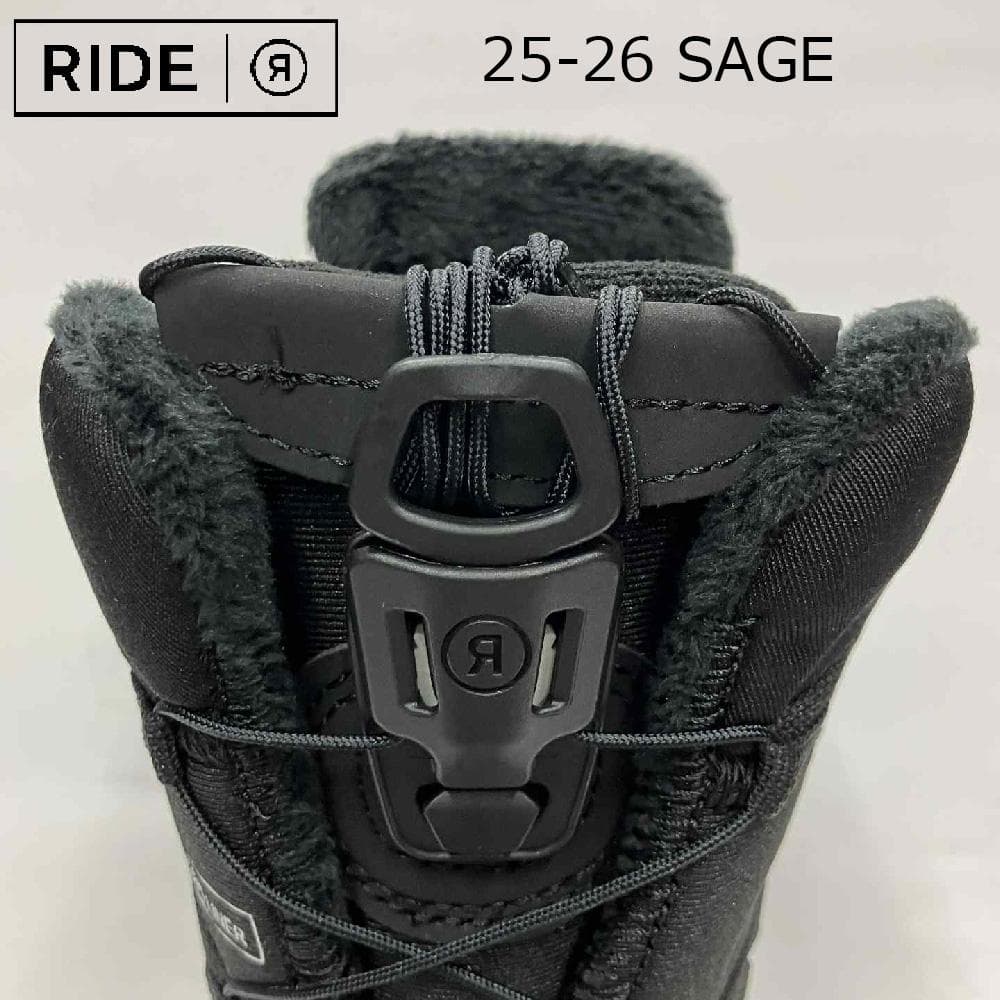 【新品】25-26 RIDE SAGE 24.0cm 女性用スノーボードブーツ