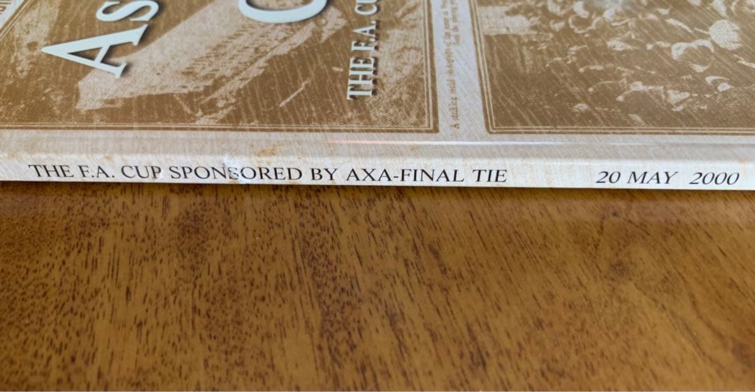 00FA CupFinalプログラム 旧ウェンブリー最後の決勝戦 - メルカリ