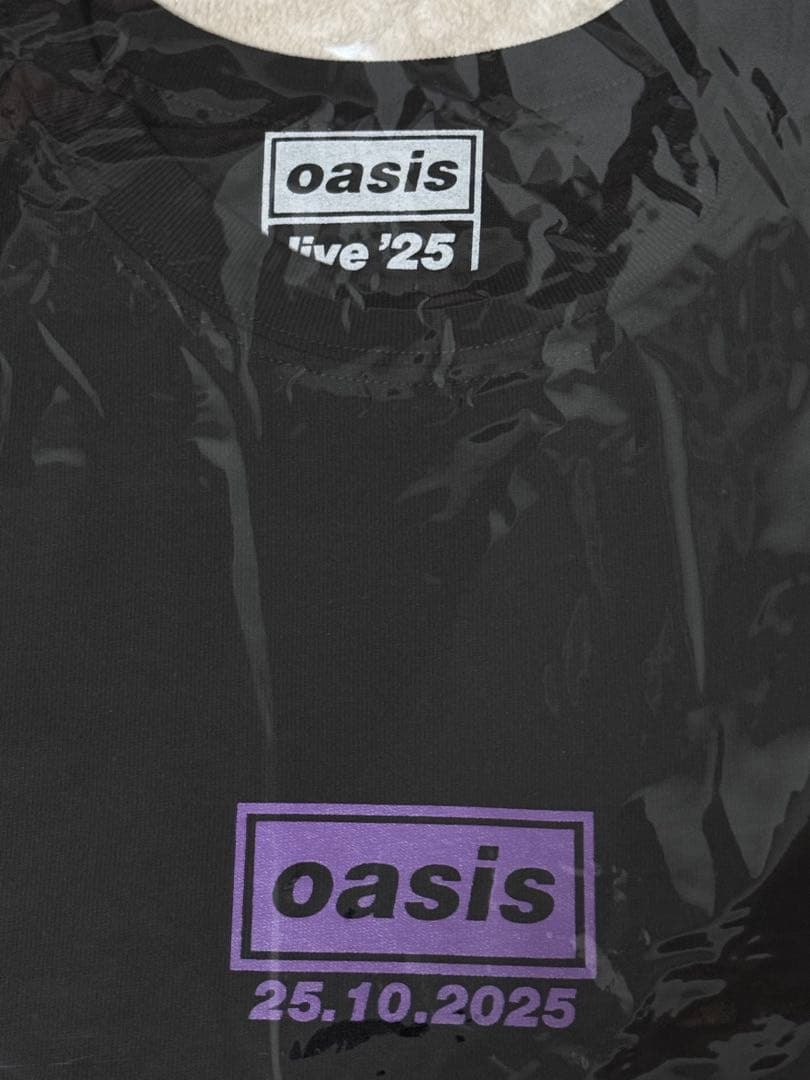 oasis ツアーTシャツ Tokyo 1025