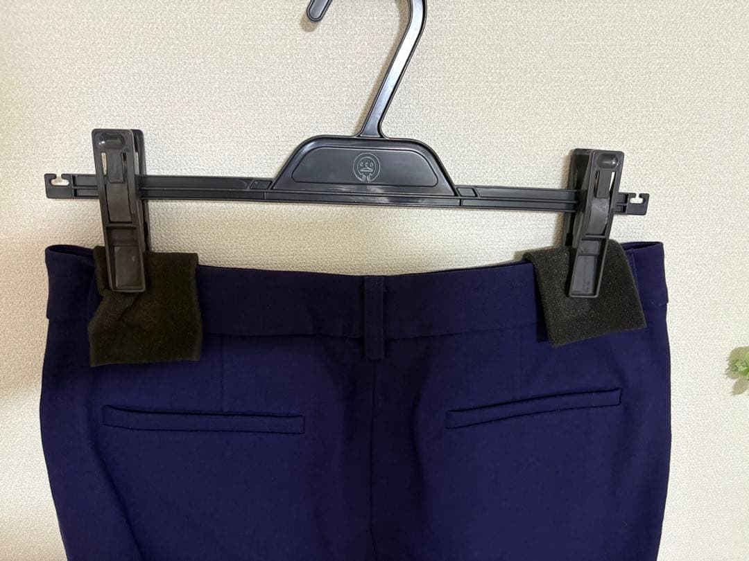 theory luxe 36 ノーカラーパンツスーツ 未使用 セオリーリュクス