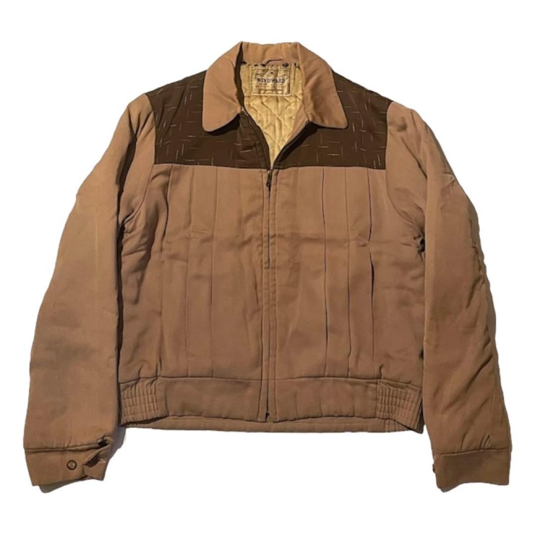 スペシャルビンテージ 50s カスリ レーヨン ギャバジンジャケット