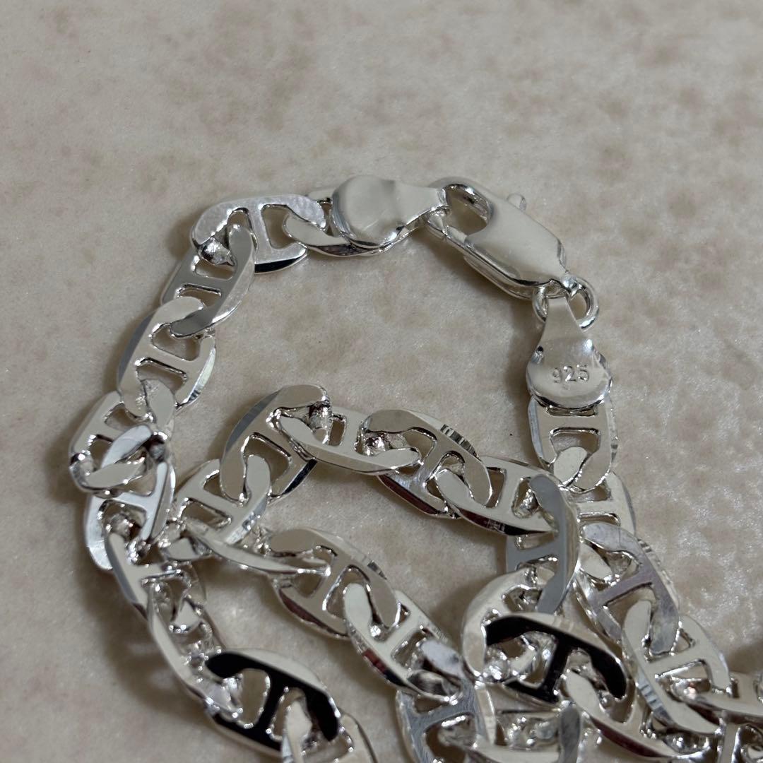 50cm】ヴィンテージ シルバー ネックレス 925 刻印あり - メルカリ