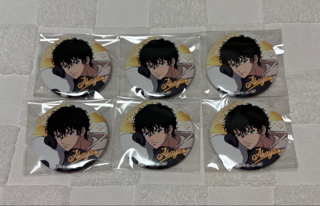 新テニスの王子様　切原赤也　ドンキ　缶バッジ　6点