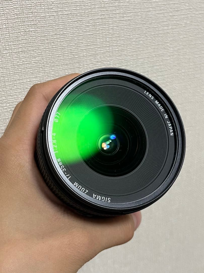 激安！SIGMA 17-35mm F2.8-4 DC EXレンズ