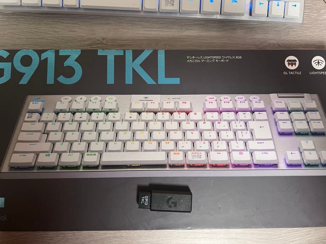 Logicool G913TKL (タクタイル)【箱あり】 Amazon.co.jp: Logicool G PRO ゲーミングキーボード G913-TKL-TCWH