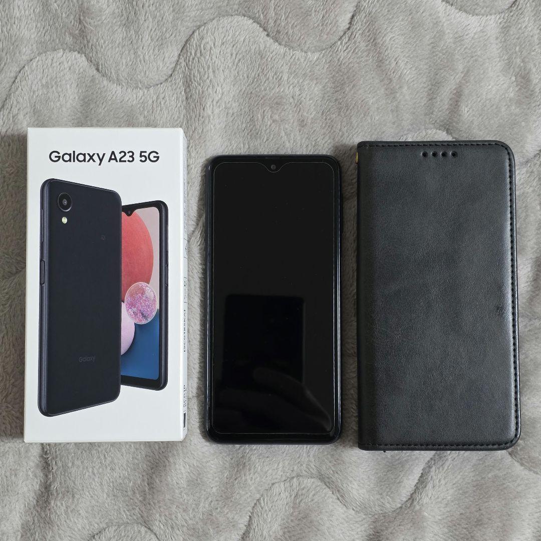 Samsung Galaxy A23 5G 本体 ブラック SCG18 Galaxy A 新品未使用 A23 SCG18 [ブラック/Black/黒] Samsung AU UQ