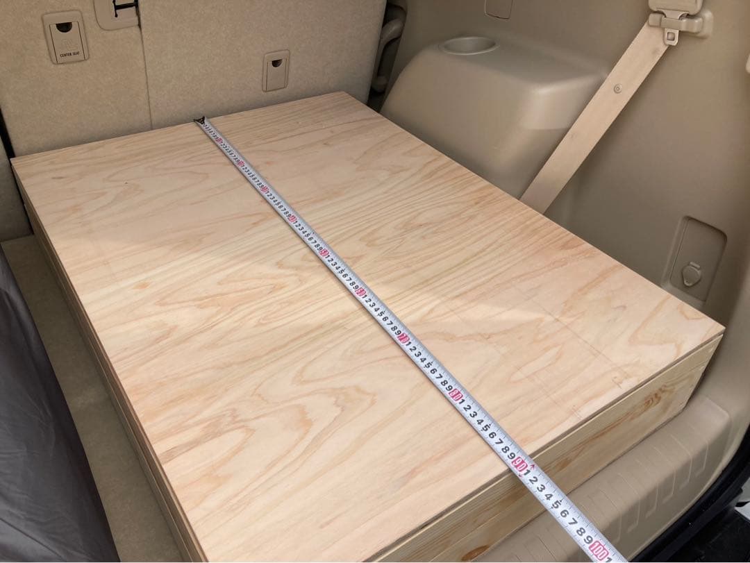 ランドクルーザープラド ベッドキット 車中泊 1人用 ソロキャンプ