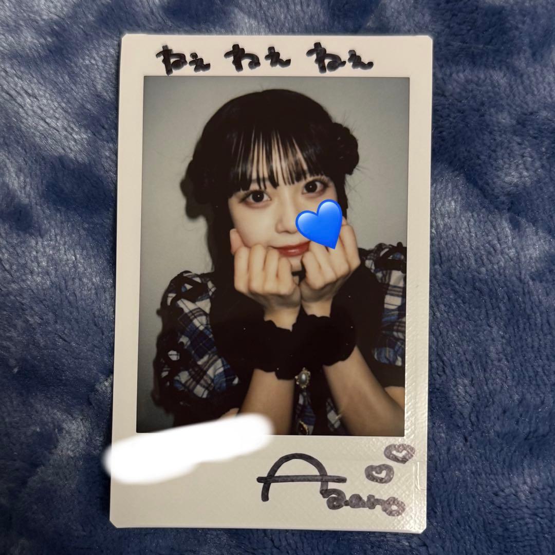 増田彩乃 チェキ サイン チェック衣装 CUTIE STREET オン特 - メルカリ