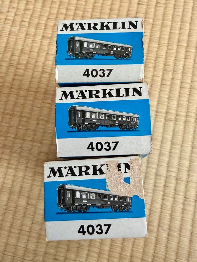 メルクリン　4037 2等客車　3点セット