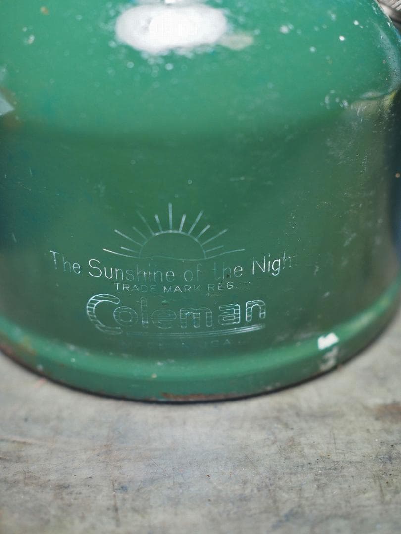 燃焼絶好調1946年9月製コールマン242C ( 200A の前身) s17