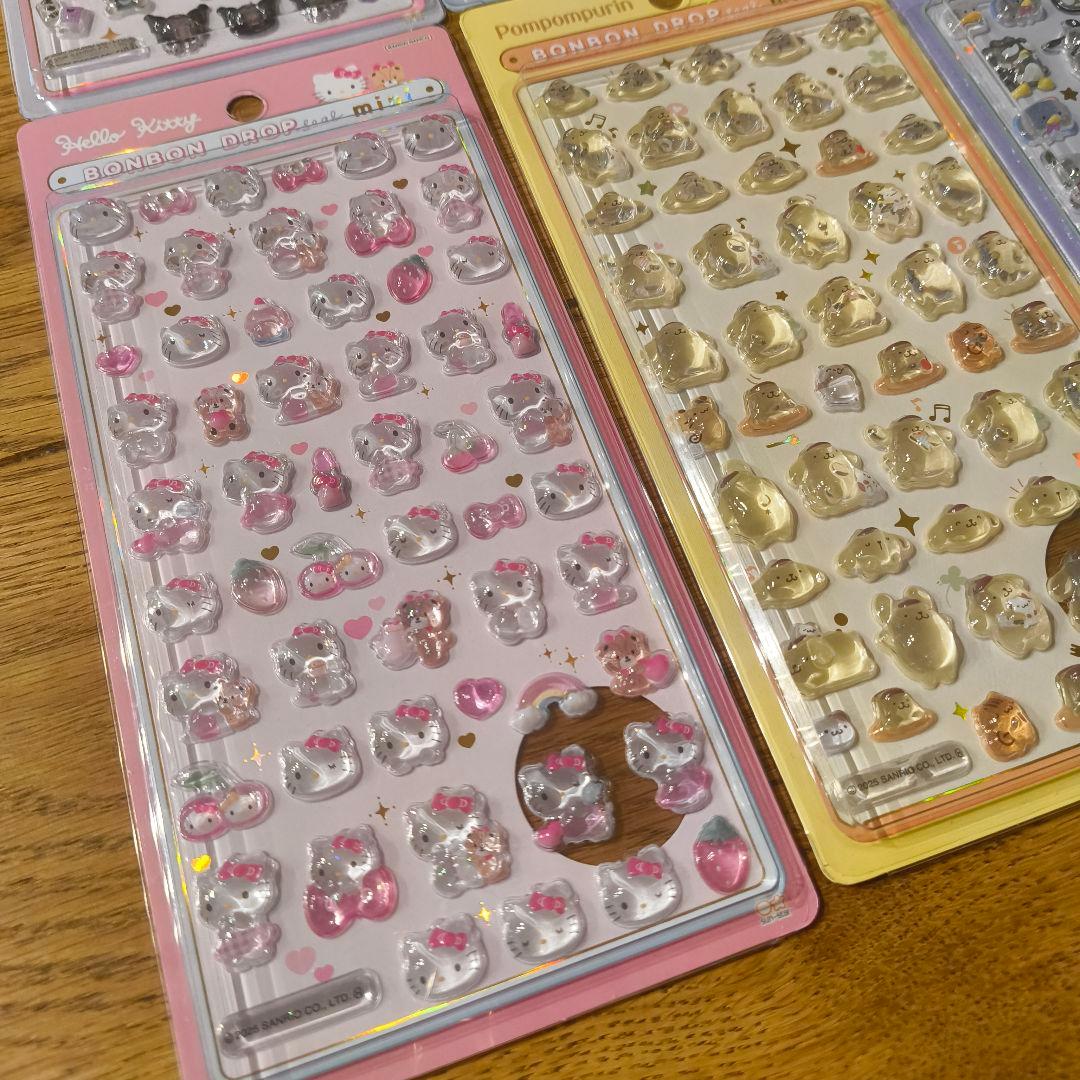 ボンボンドロップシール mini【確実正規品】8種セット サンリオ