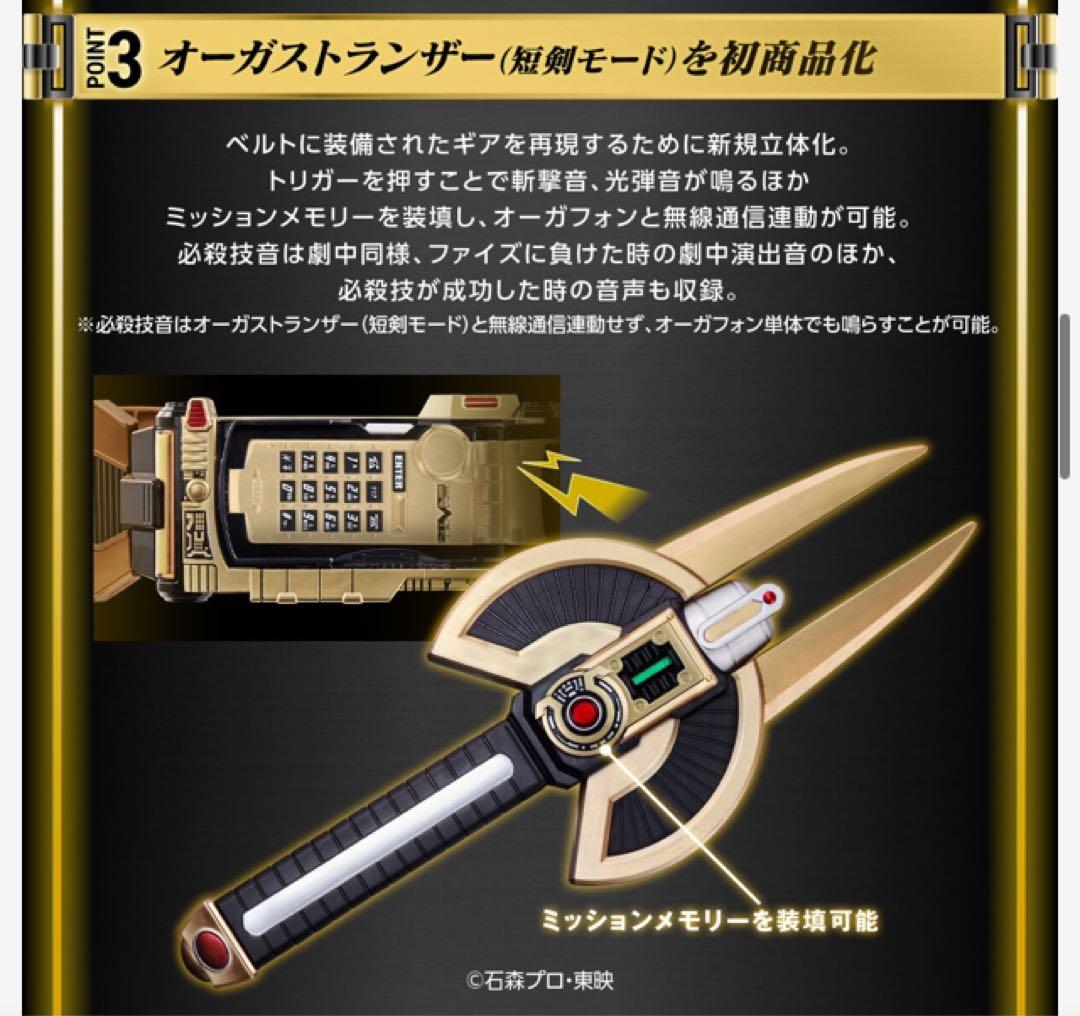 新品　未開封　CSM ORGA GEAR オーガギア　65-1 仮面ライダー