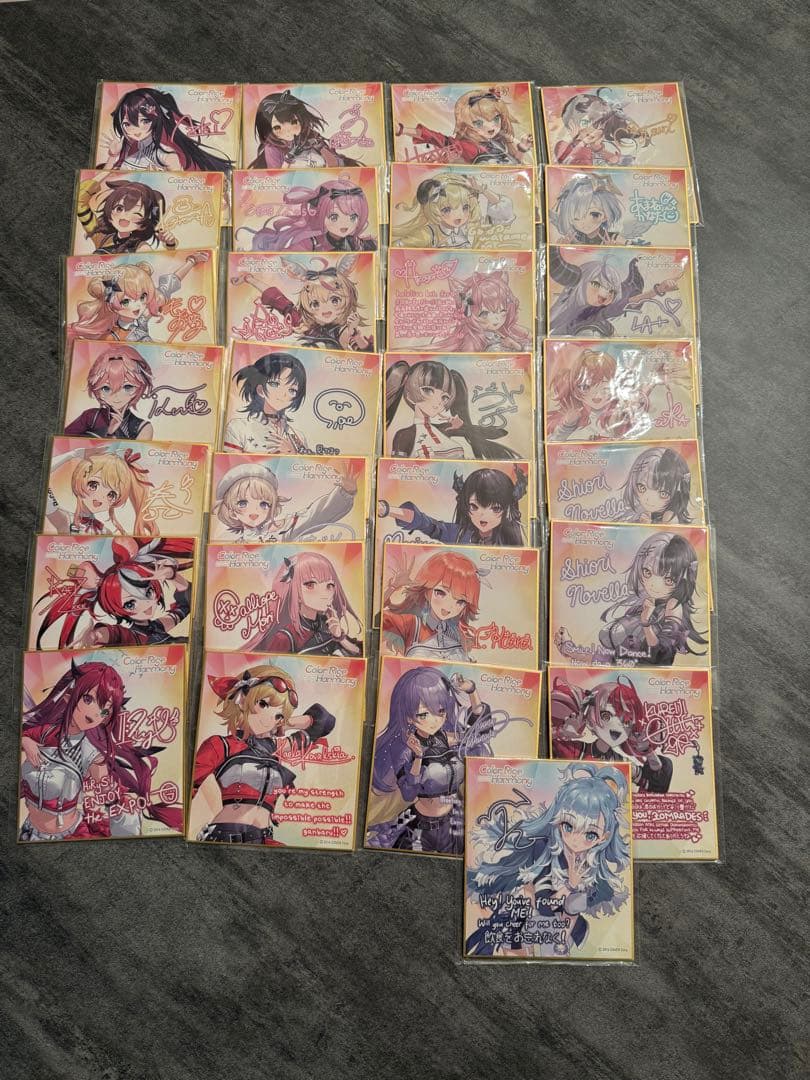 ホロライブ　グッズ　まとめ売り　フィギュア　色紙 星街すいせい　hololive