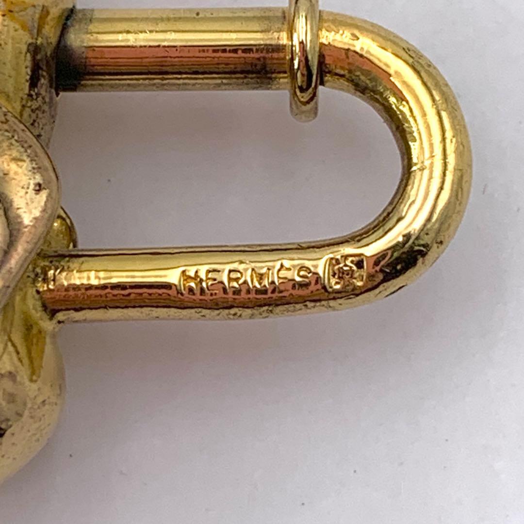 HERMES エルメス 1997限定 エレファント 象 カデナ ゴールド - メルカリ