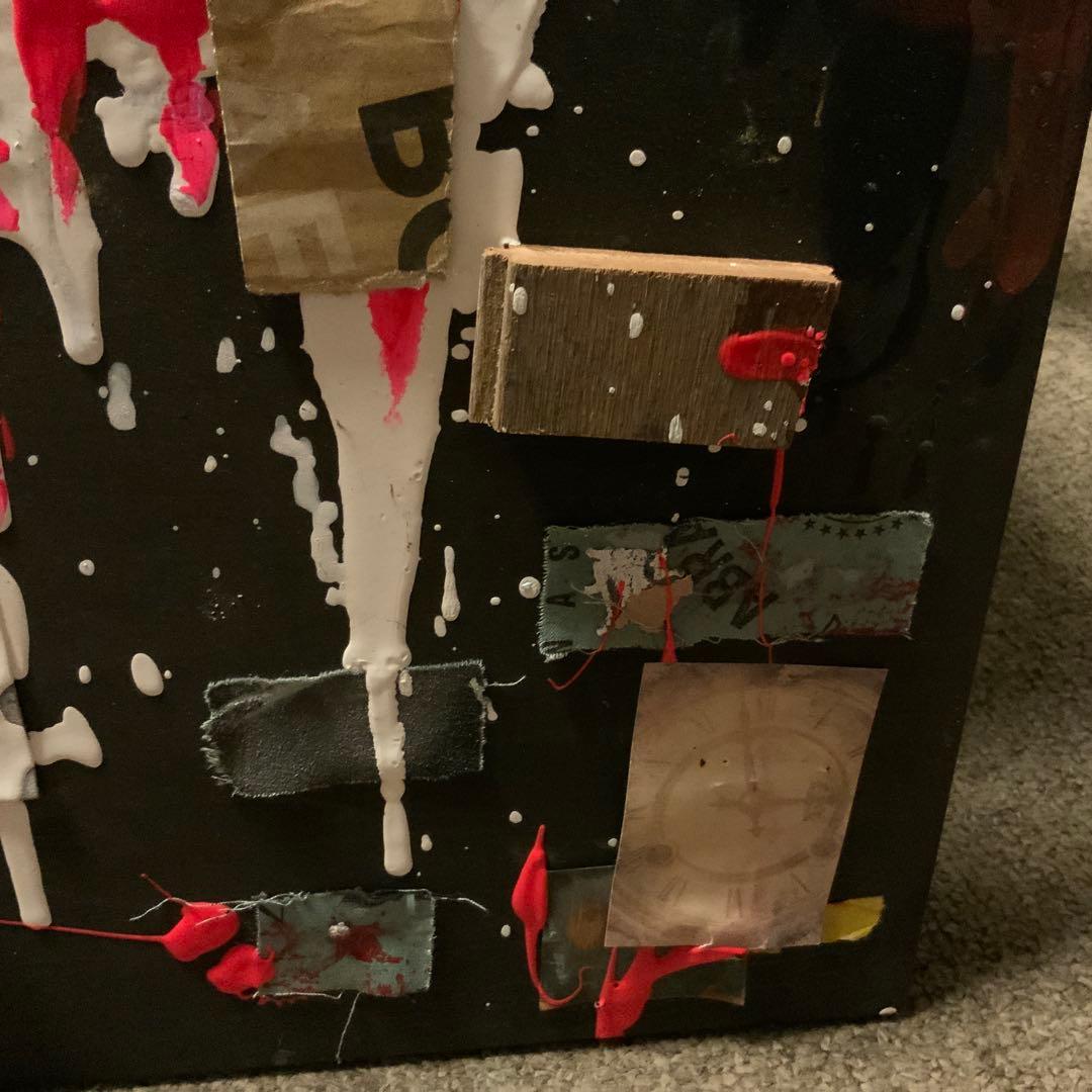 原画　コラージュ　現代アート