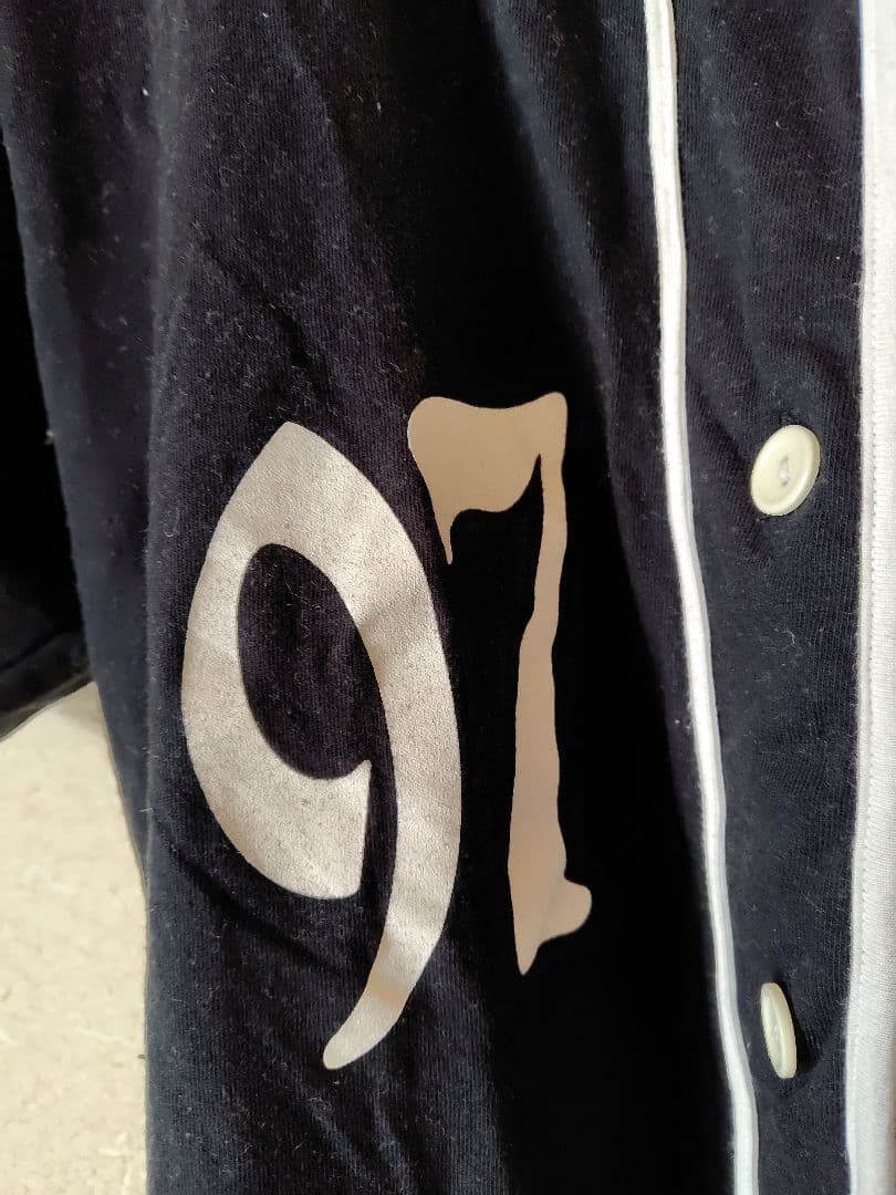 B'z　1997年LIVEGYM fireball ツアー　ベースボールシャツ