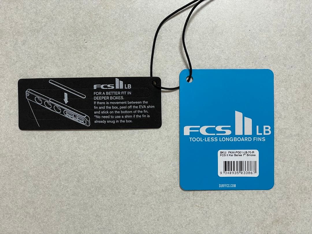 FCS2 カイサラス フィン シングル+サイドバイト3枚セット