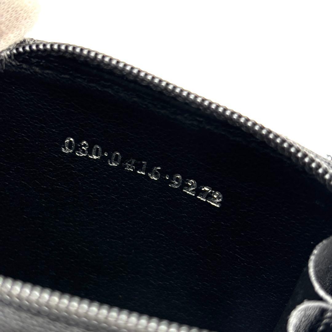 未使用保管品 グッチ コインケース パイソン柄 ラウンドジップ ブルー