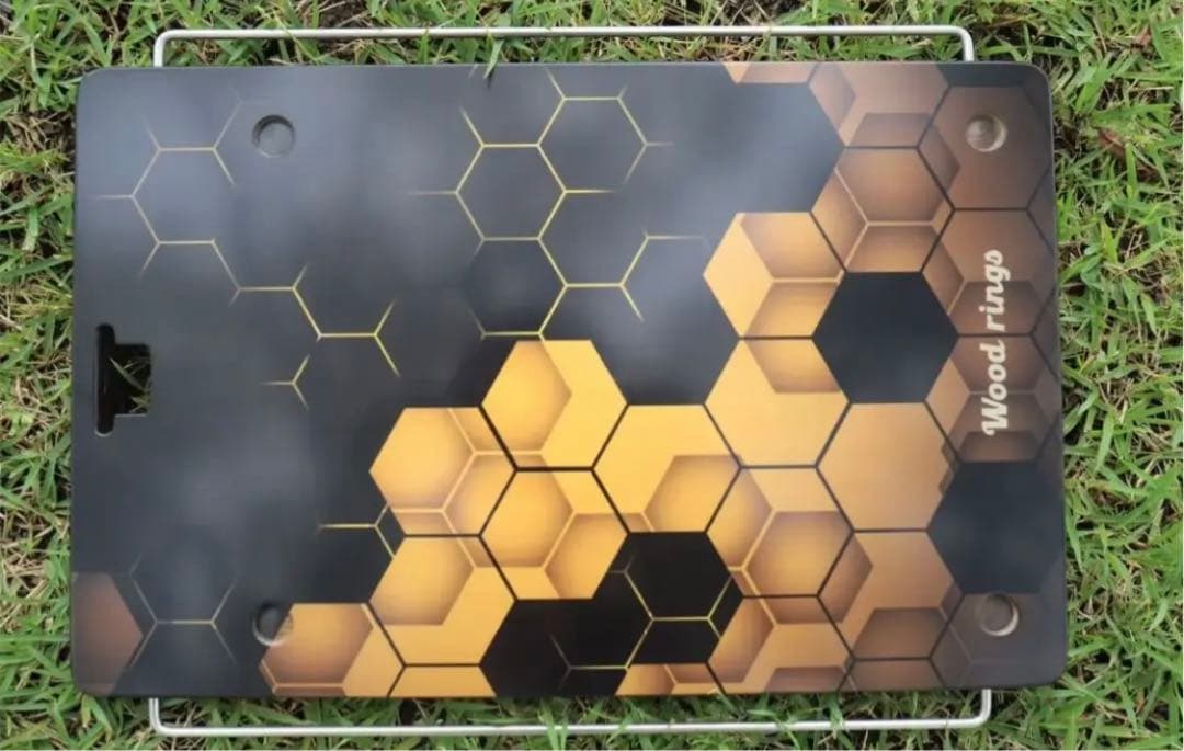 激レア！！Woodrings × TheArth 床上手さん ハニカム柄