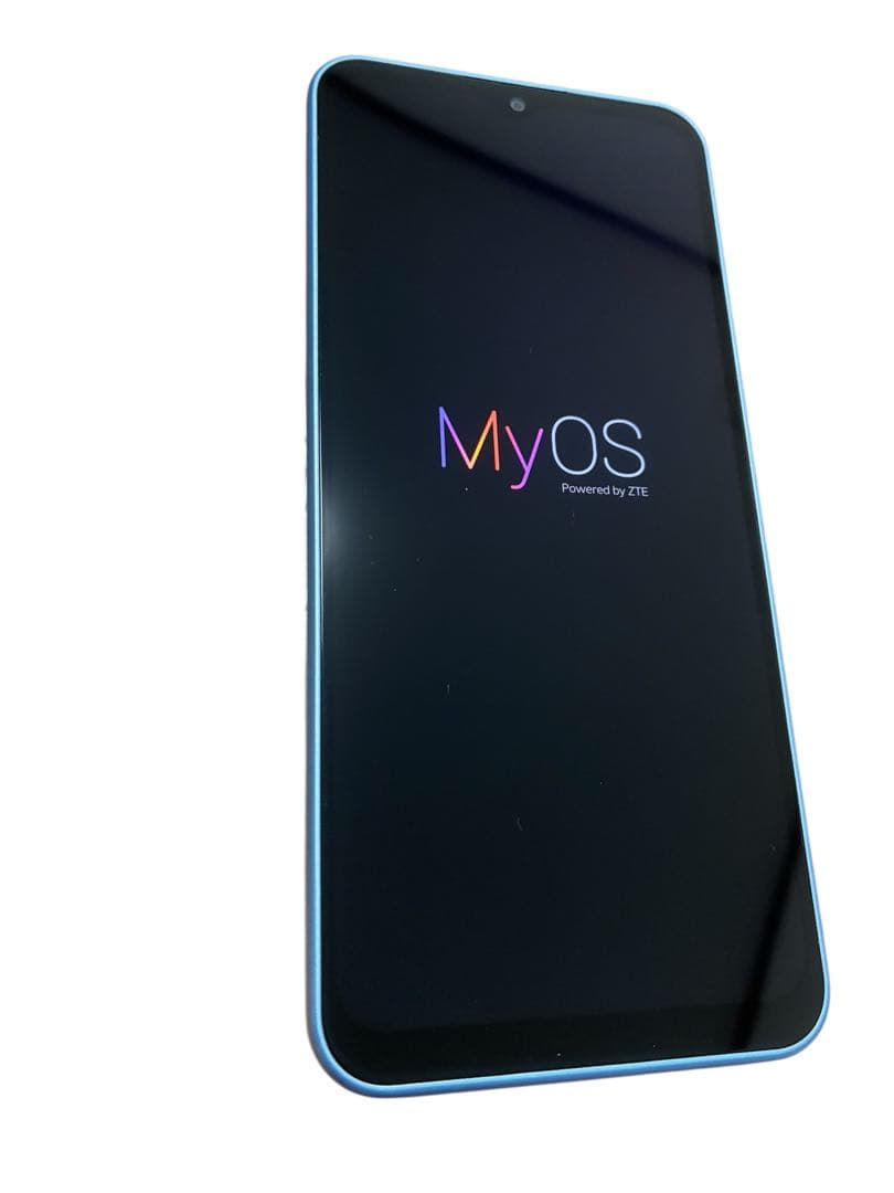 超美品 Libero 5G IV ブルー SIMフリー 残債なし 判定◯