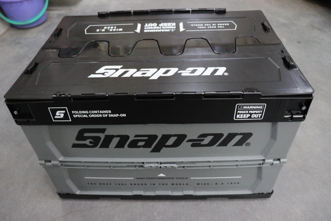 送料無料 スナップオン SNAP-ON 正規 新品 オリコン 折り コンテナ