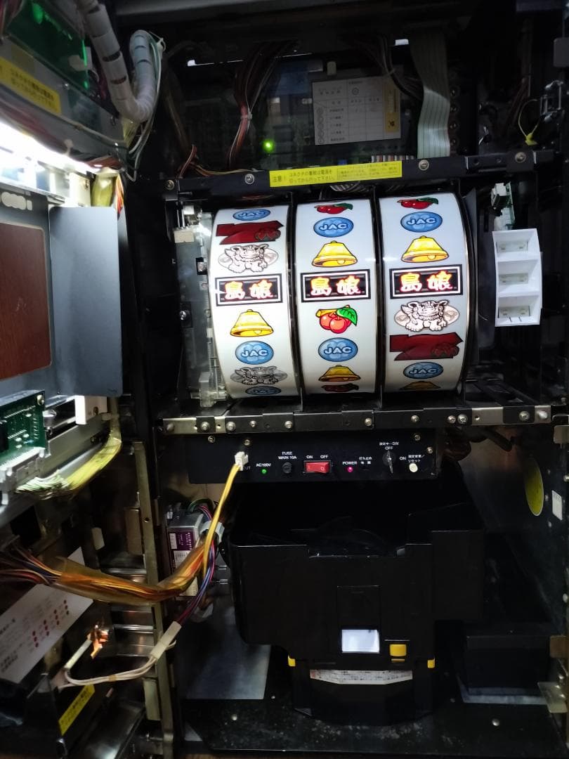 【パチスロ実機】オリンピア★島娘25【オートプレイ付不要機付】４号機・レア