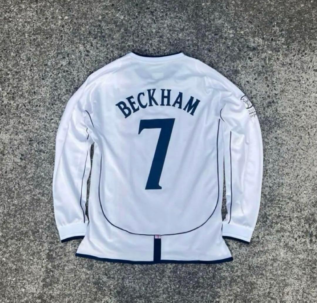 ベッカム 02日韓W杯 ユニフォーム 柴田ひかり イングランド代表 - メルカリ