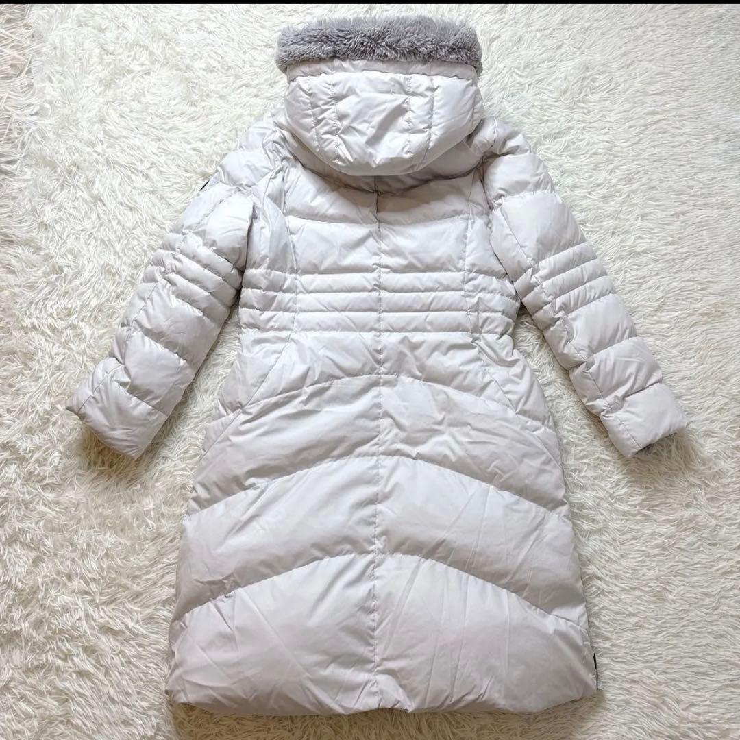 FILA GOLF《新品・未使用》ダウンコート ホワイトLL Aラインロング丈